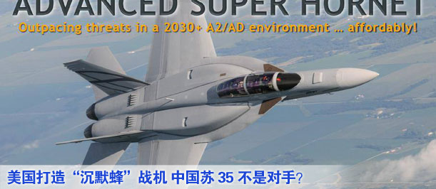 美國打造“沉默蜂”戰(zhàn)機 中國蘇35不是對手？