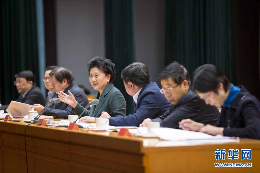 1月16日，中共中央政治局委員、國務(wù)院副總理劉延?xùn)|在北京出席“加強(qiáng)和改進(jìn)新形勢下高校思想政治工作專題研討班”開班式。 新華社記者崔新鈺 攝