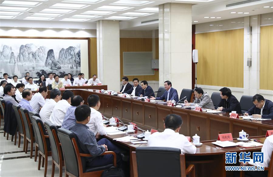 9月21日，中宣部在北京召開中央媒體駐外機構(gòu)外宣工作座談會。中共中央政治局委員、中央書記處書記、中宣部部長劉奇葆出席座談會并講話。新華社記者 謝環(huán)馳 攝 