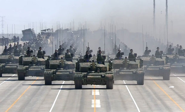 沙場點(diǎn)兵！建軍90周年閱兵MV來了