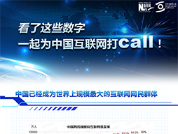 看了這些數(shù)字，一起為中國(guó)互聯(lián)網(wǎng)打call！