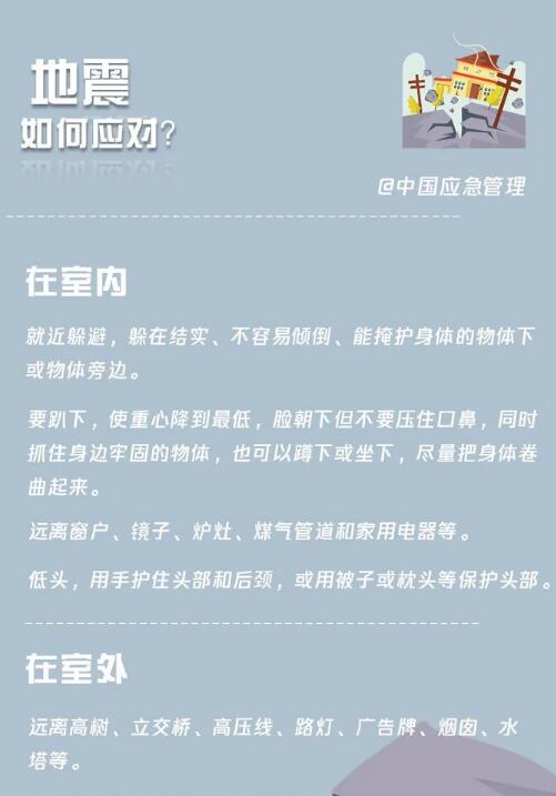 地震如何應(yīng)對(duì)？