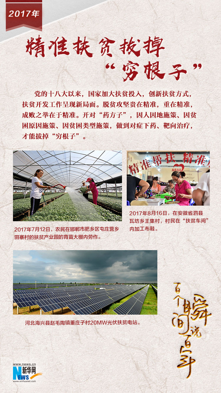 2017，精準(zhǔn)扶貧拔掉“窮根子”