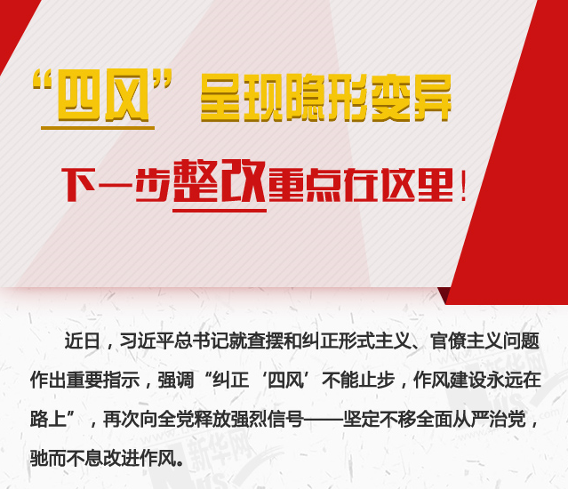 “四風”呈現(xiàn)隱形變異，下一步整改重點在這里！