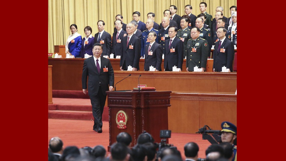 習(xí)近平當(dāng)選國(guó)家主席、中央軍委主席