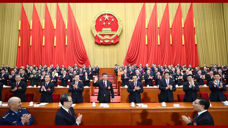 習(xí)近平當(dāng)選國(guó)家主席、中央軍委主席