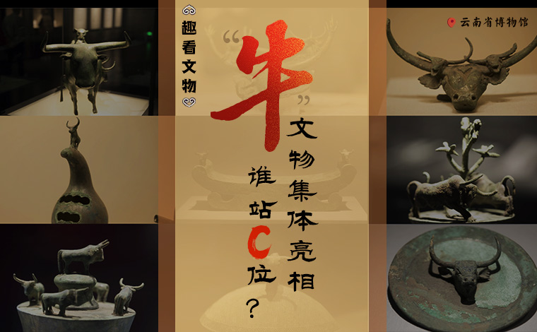 【趣看文物】“牛”文物集體亮相，誰站C位？