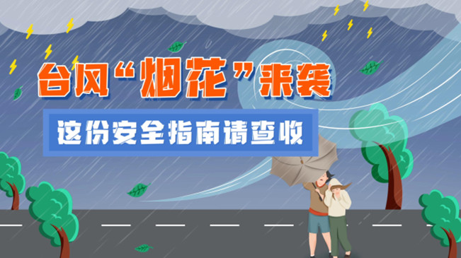 MG動畫：臺風(fēng)“煙花”來襲，這份安全指南請查收