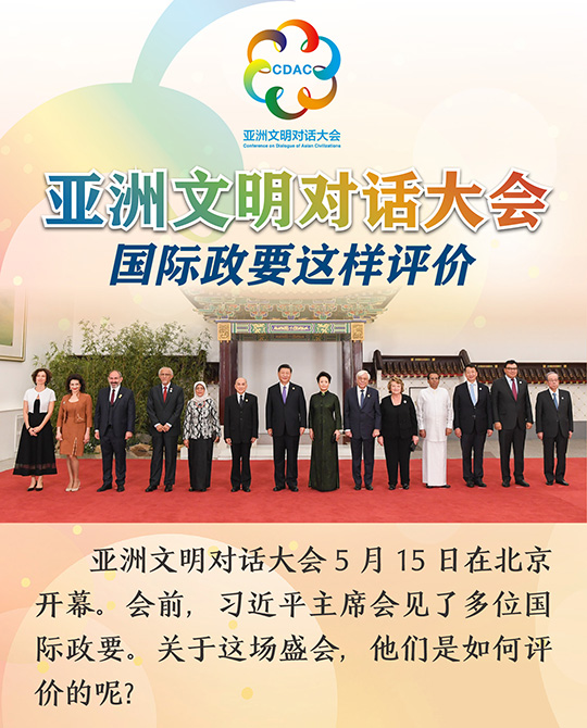 亞洲文明對(duì)話(huà)大會(huì)，國(guó)際政要這樣評(píng)價(jià)